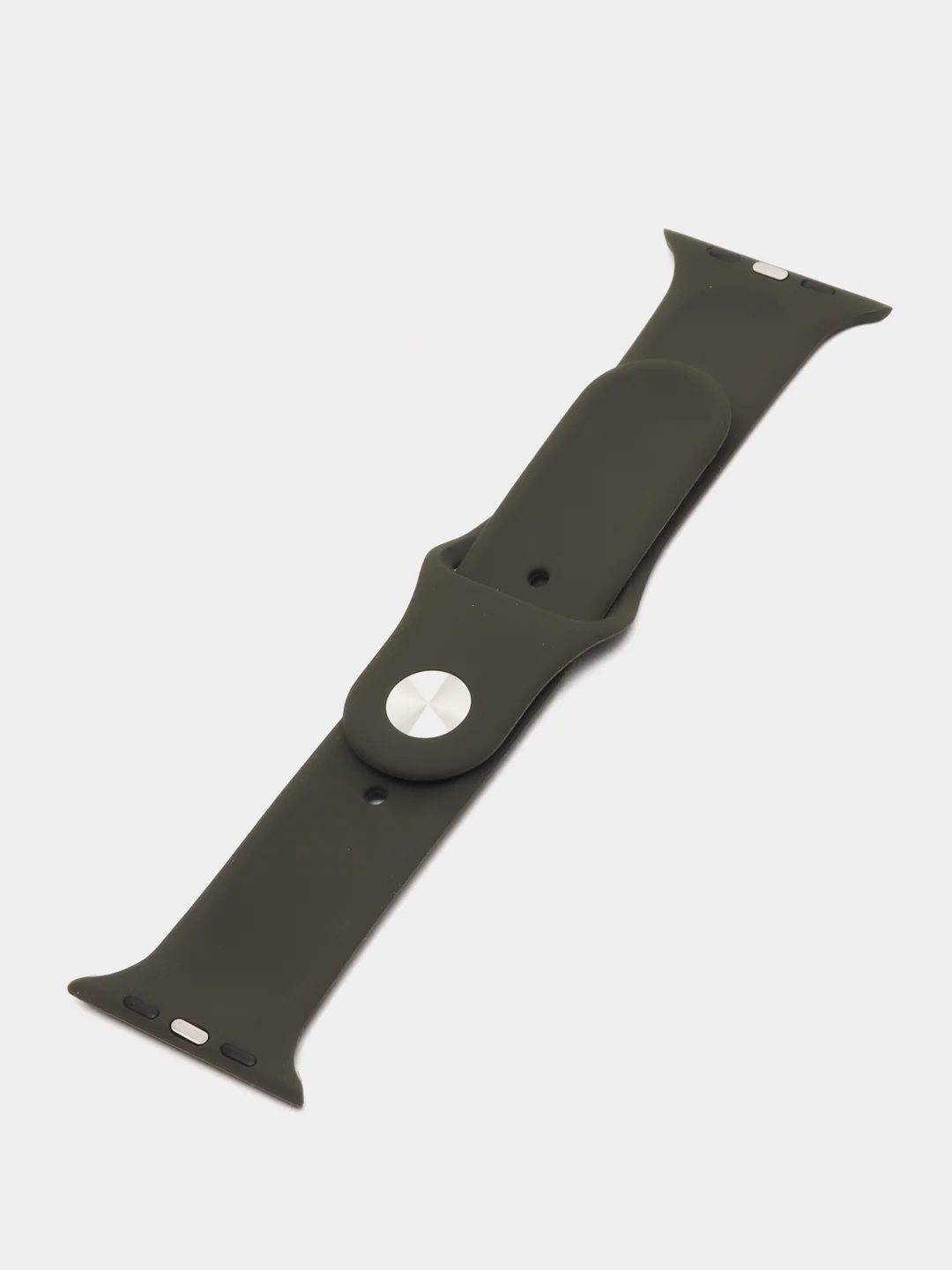 Тёмно-розовый ремешок для Apple Watch, силиконовый