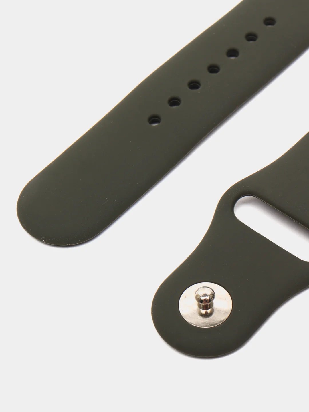 Тёмно-розовый ремешок для Apple Watch, силиконовый