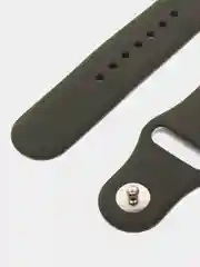 Тёмно-розовый ремешок для Apple Watch, силиконовый