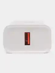 Белый адаптер питания с быстрой зарядкой QC3.0 USB, для iPhone, Android, блок, зарядка, 18W