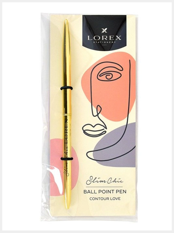 Ручка шариковая Lorex Contour Love, серия "Slim Chic"