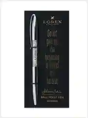 Ручка шариковая автоматическая Lorex Superior, серия "Slim Chic"