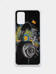 Хром чехол Samsung Galaxy A02s, Самсунг Галакси А02с чехол силиконовый с рисунком