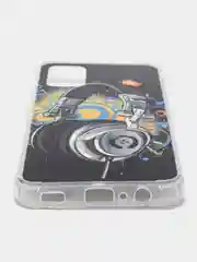 Угольный чехол Samsung Galaxy A02s, Самсунг Галакси А02с чехол силиконовый с рисунком
