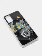 Угольный чехол Samsung Galaxy A02s, Самсунг Галакси А02с чехол силиконовый с рисунком