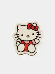 Значок деревянный "Hello Kitty"