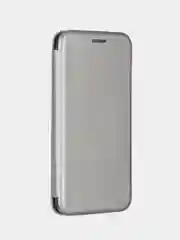 Серебряный чехол книжка Samsung Galaxy A02, A02S, A31, A32, A51, A52, A71, A72