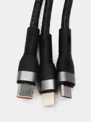 Кабель Yosonda Micro-USB, Type-C, Lightning