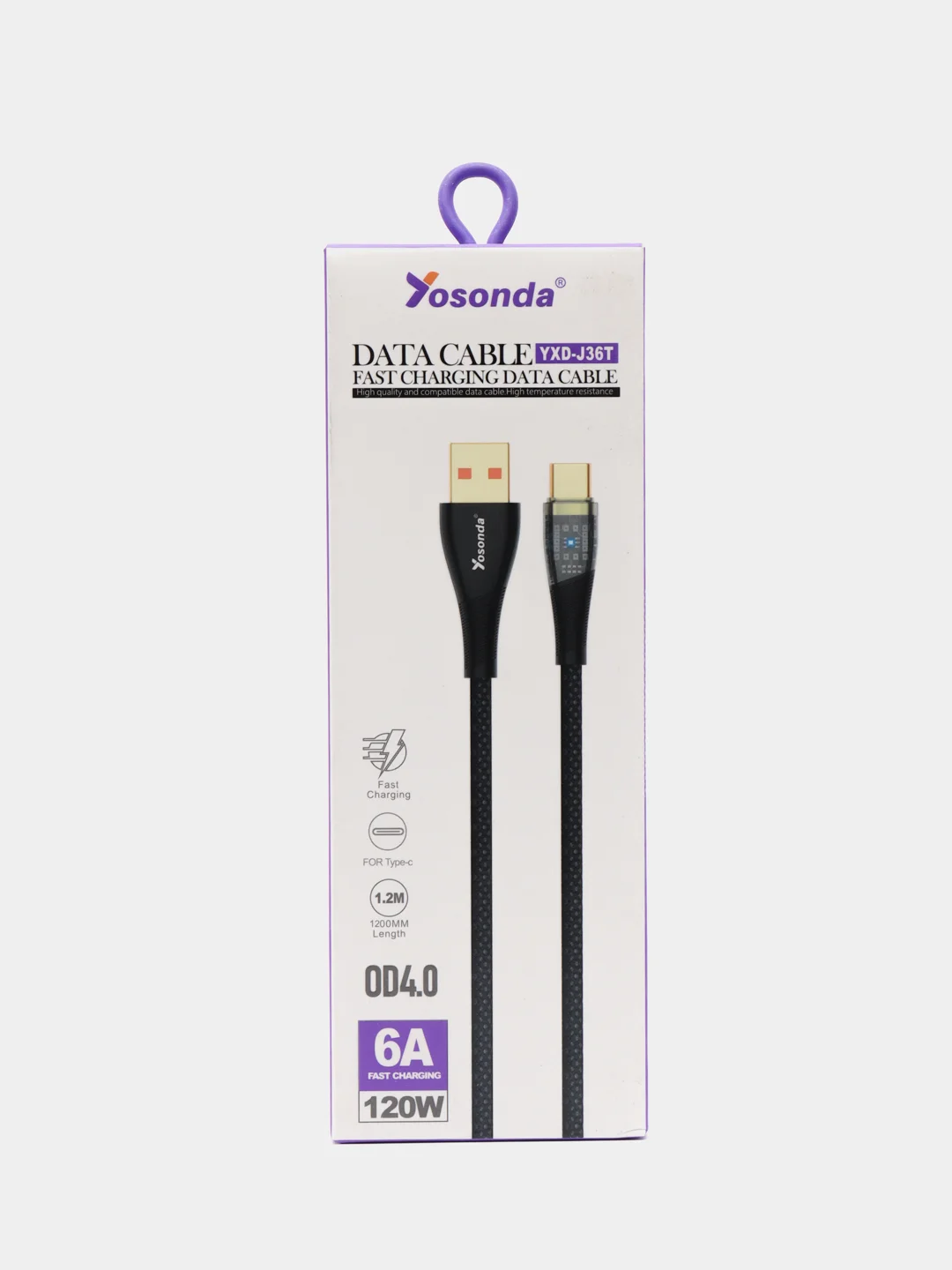 Кабель Yosonda Micro-USB, Type-C, Lightning