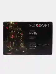 Белый гирлянда новогодняя Роса, 10 м, длина кабеля 1.5 м, от сети, 8 режимов, гирлянда на елку