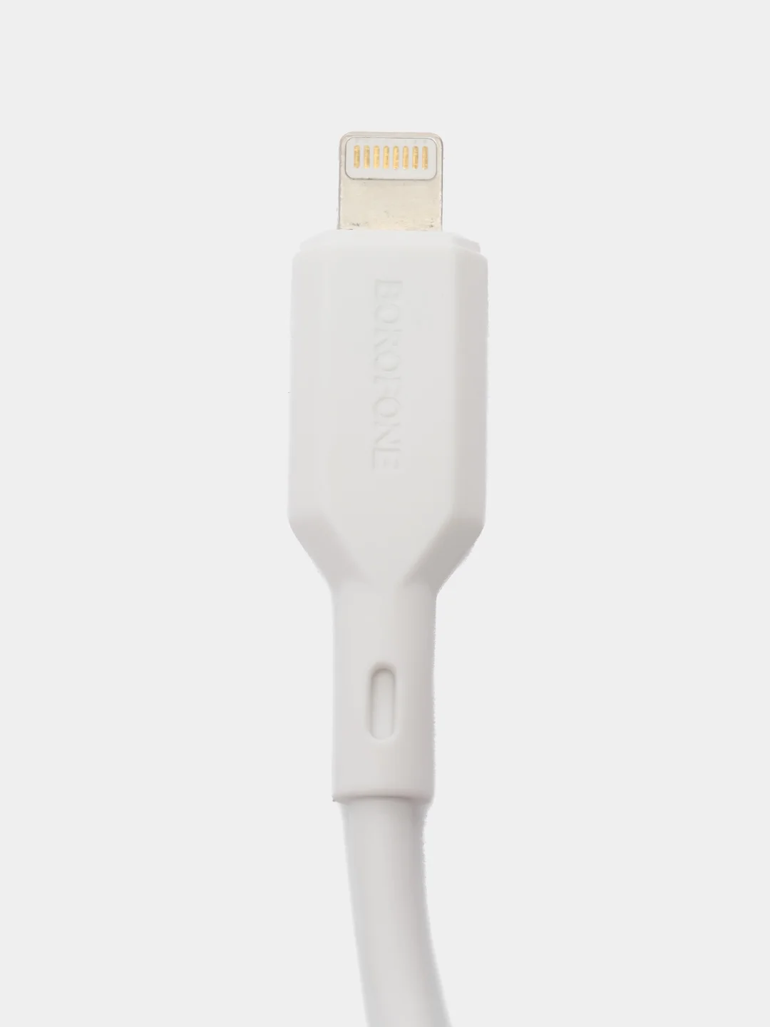 Белый кабель для зарядки Borofone BX70 для Type-C, Micro-USB, Lightning, 1 м
