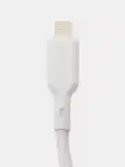 Белый кабель для зарядки Borofone BX70 для Type-C, Micro-USB, Lightning, 1 м
