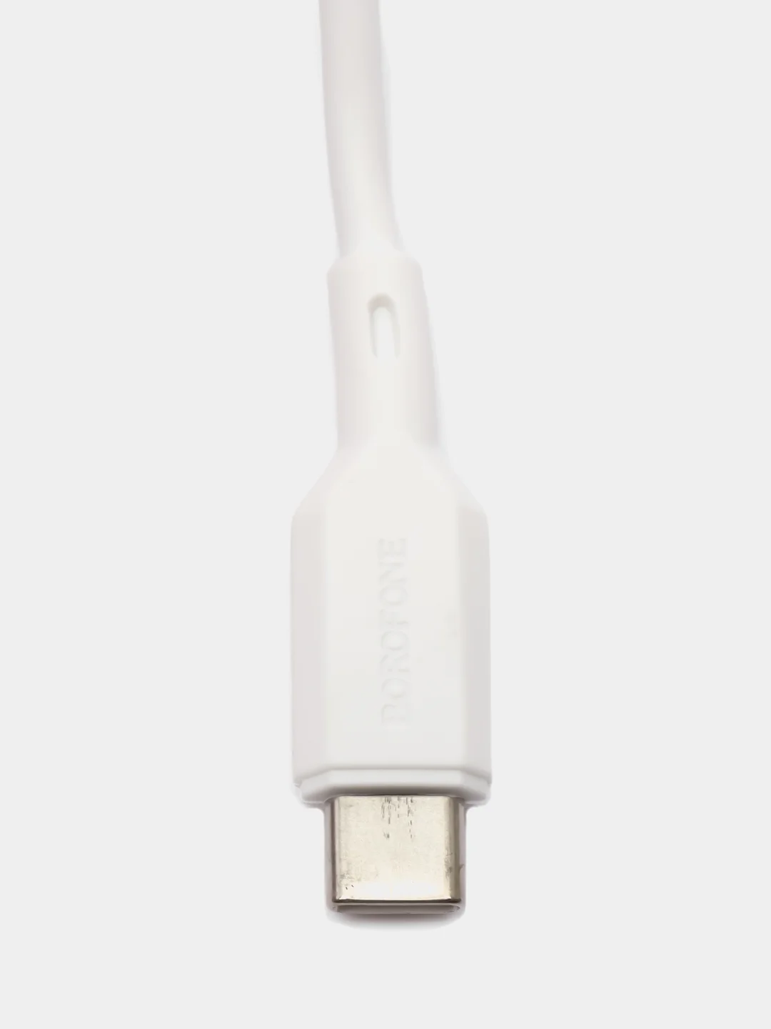 Белый кабель для зарядки Borofone BX70 для Type-C, Micro-USB, Lightning, 1 м