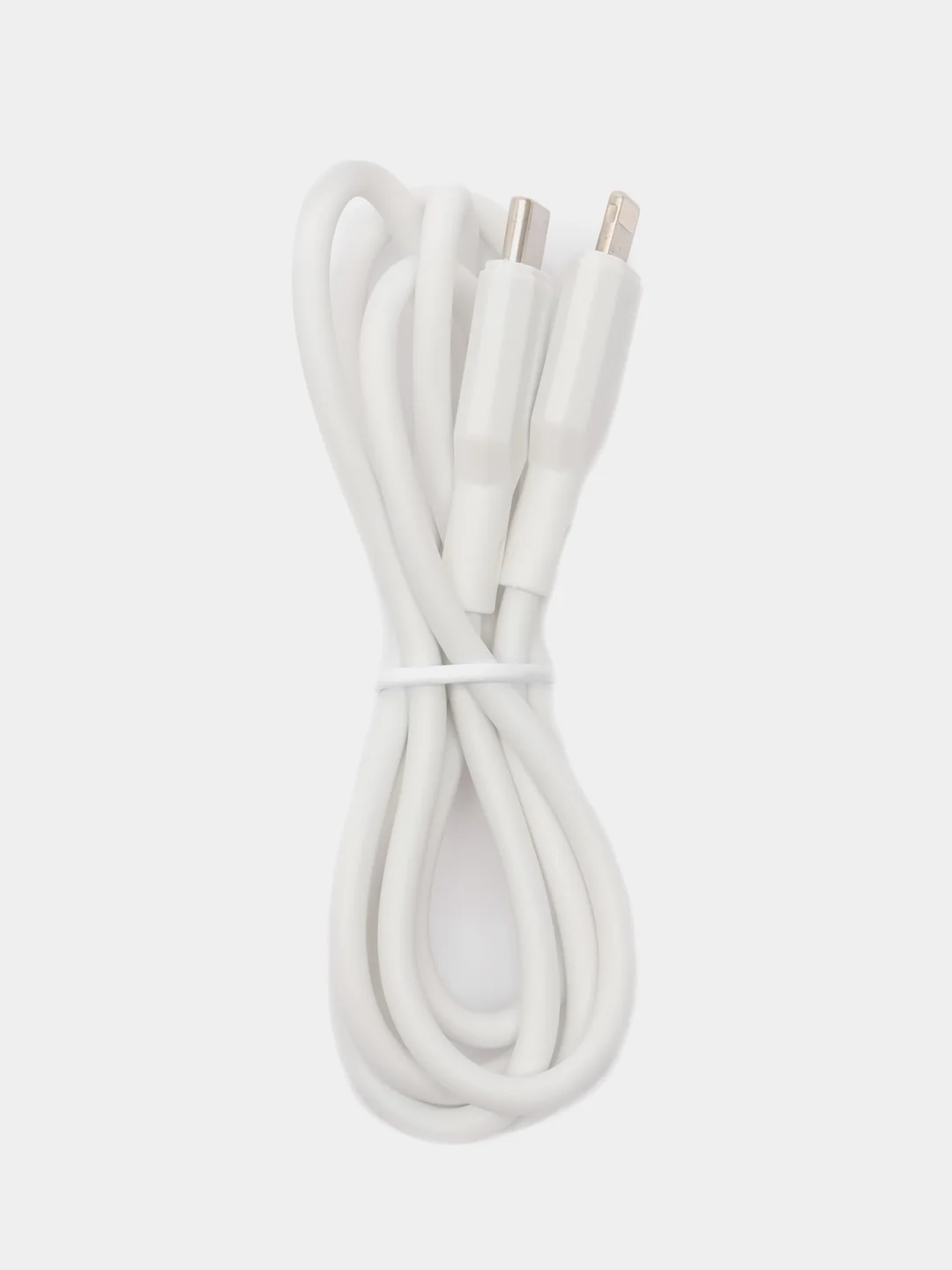 Белый кабель для зарядки Borofone BX70 для Type-C, Micro-USB, Lightning, 1 м