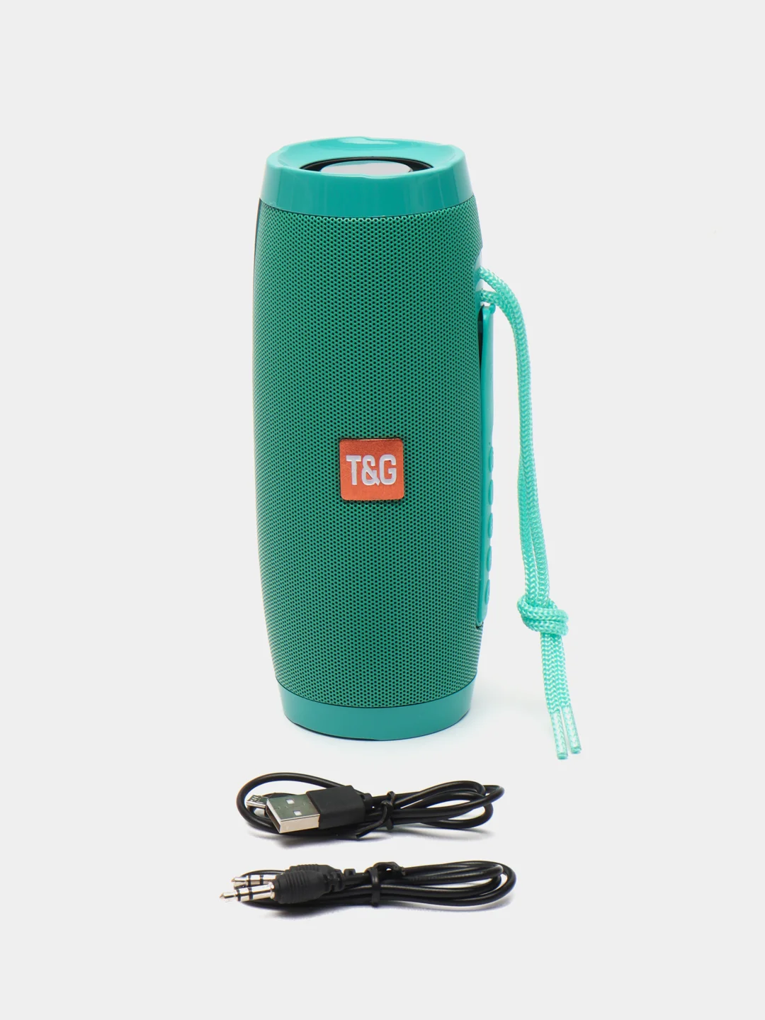 Бирюзовый беспроводная портативная колонка TG 157, Bluetooth