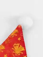 Коралловый новогодняя шапочка, колпак новогодний, шапка деда мороза