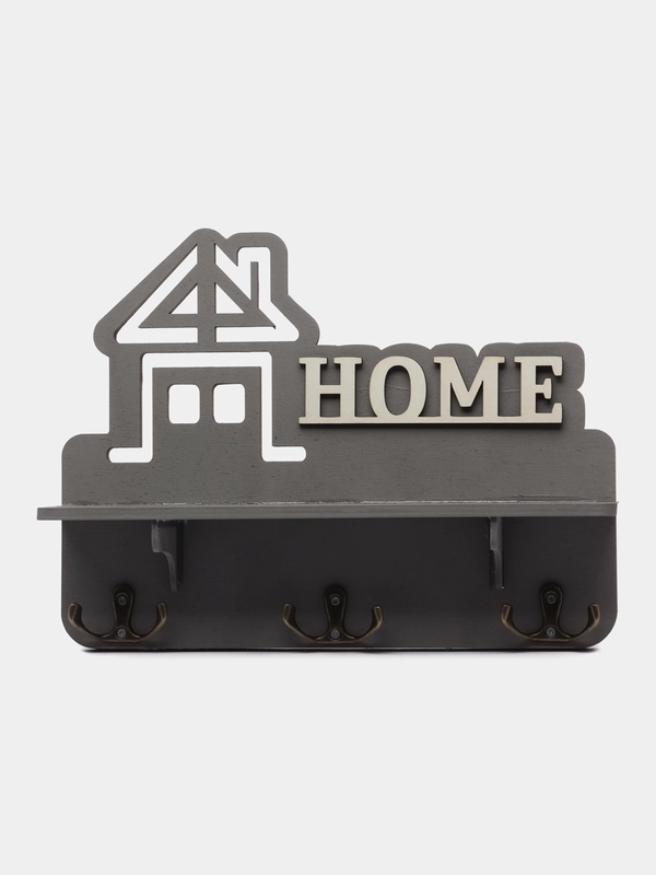 Ключница настенная с полкой "Home"