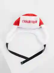 Коралловый новогодняя шапочка, колпак новогодний, шапка деда мороза