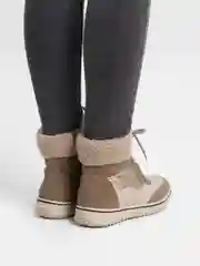 Бежевый ботинки зимние женские Rieker