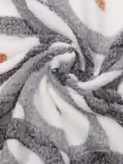 Прозрачный плед - покрывало, флис-бамбук 180/200