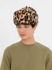 Бежевый шапки Ушанки/ Будёновка/ Солдатская/ Ушанка (Разные цвета) с кокардой, СССР, РФ