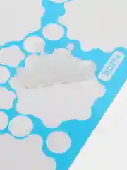 Разноцветный наклейки на окно новогодние многоразовые, декор на новый год