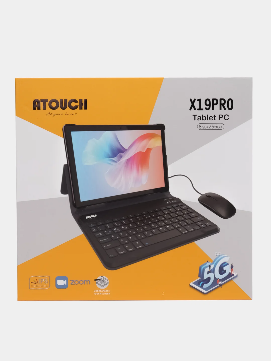 Зеленый планшет ATOUCH S -TAB1, с клавиатурой Tablet PC,  10.1,  IPS, 4G, LTE/5G, 2 SIM