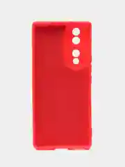 Красный чехол для Honor 70 / Хонор 70, силиконовый Silicone Cover