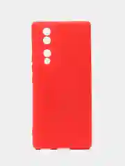 Красный чехол для Honor 70 / Хонор 70, силиконовый Silicone Cover