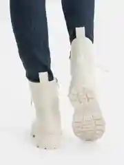 Белый ботинки женские зимние, Lion