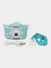 Голубой фотоаппарат цифровой, детский