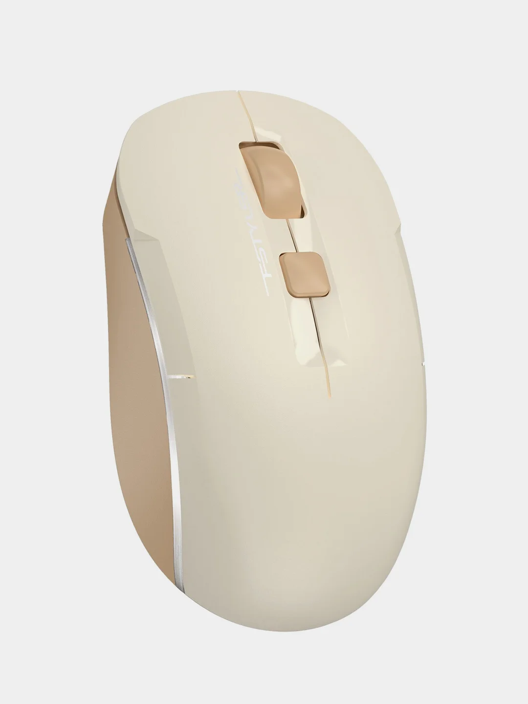 Бежевый беспроводная мышь A4Tech Fstyler FB26CS Air, 2000 dpi, BT/Radio