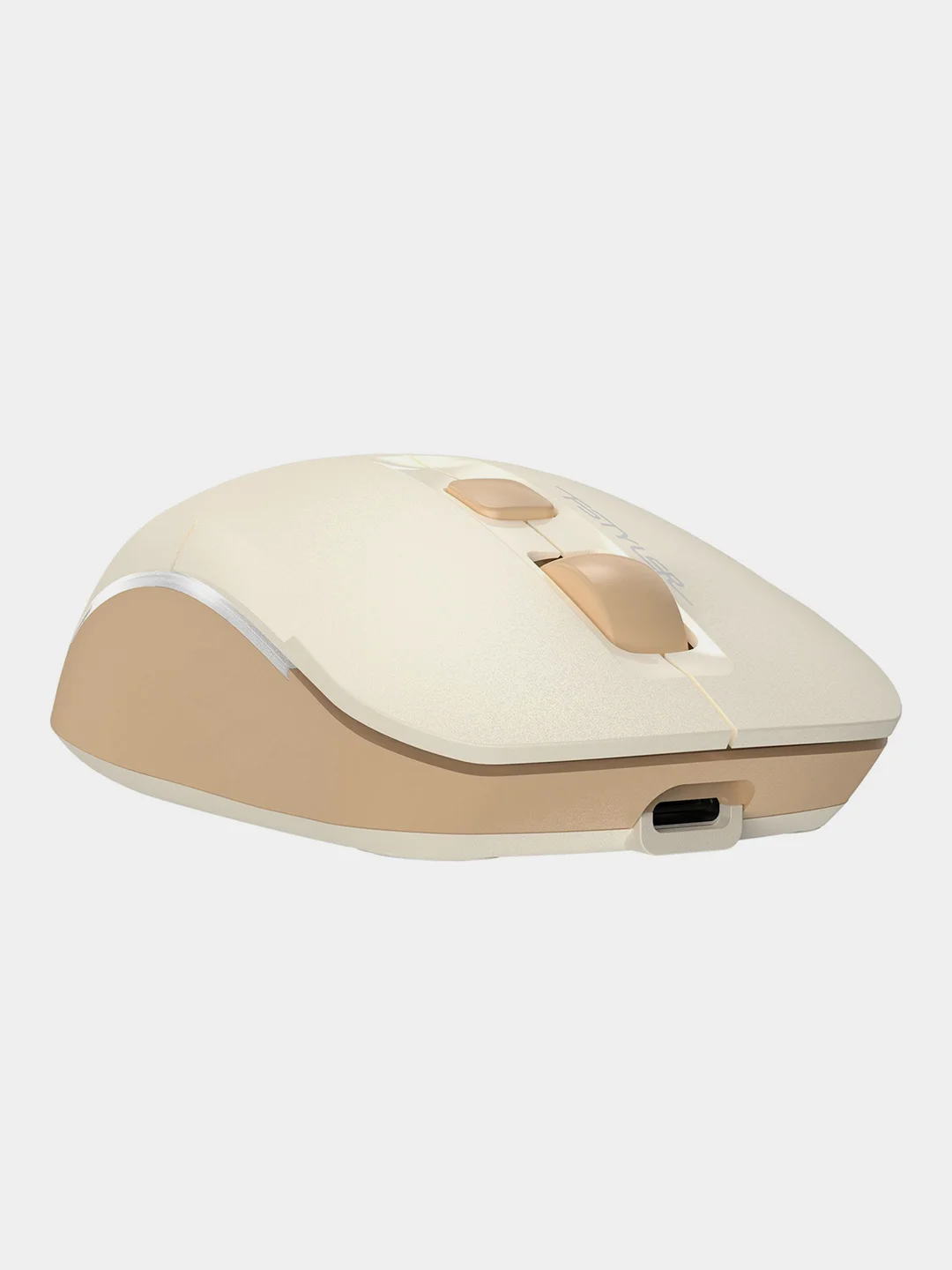 Бежевый беспроводная мышь A4Tech Fstyler FB26CS Air, 2000 dpi, BT/Radio