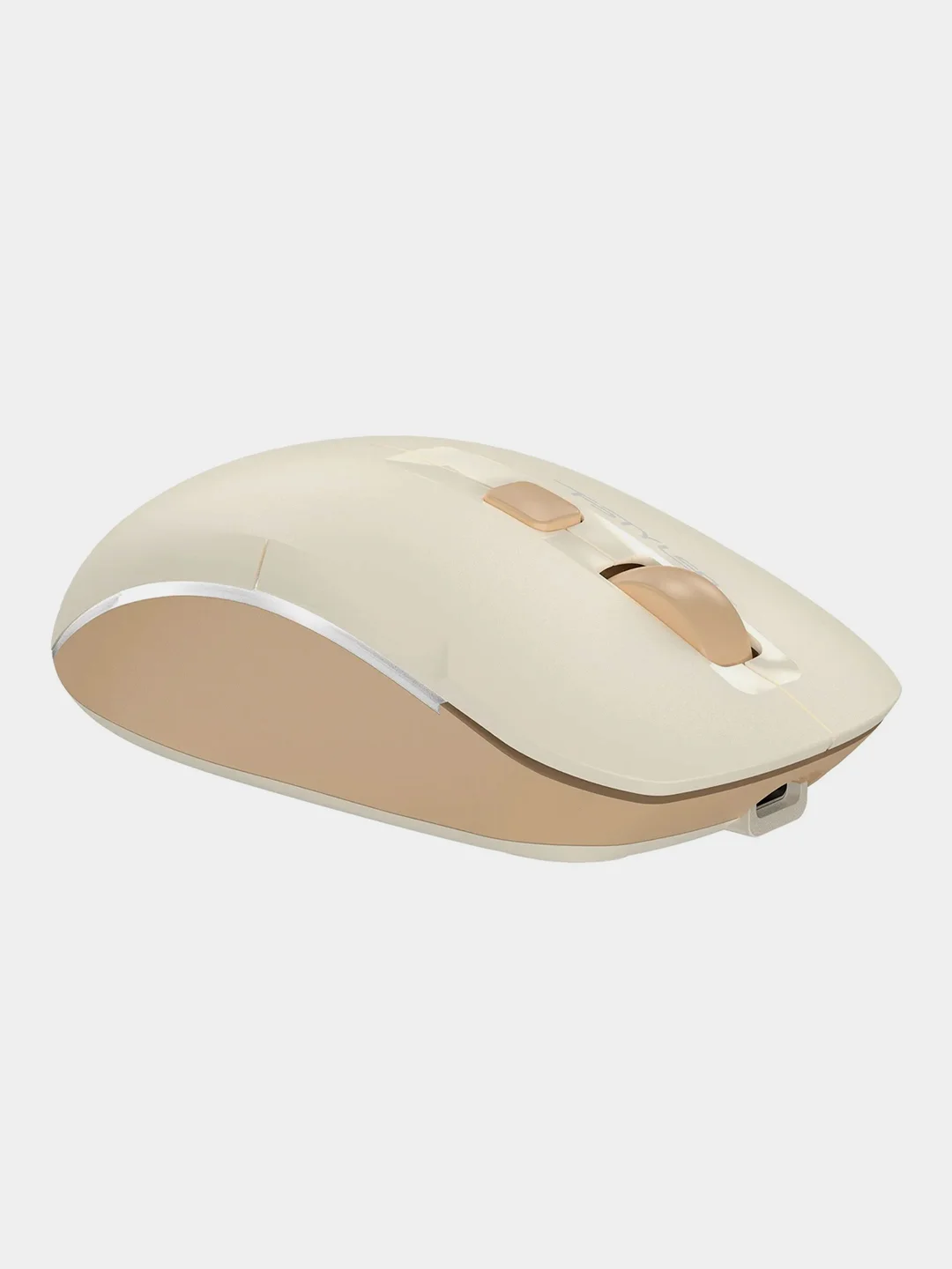 Бежевый беспроводная мышь A4Tech Fstyler FB26CS Air, 2000 dpi, BT/Radio