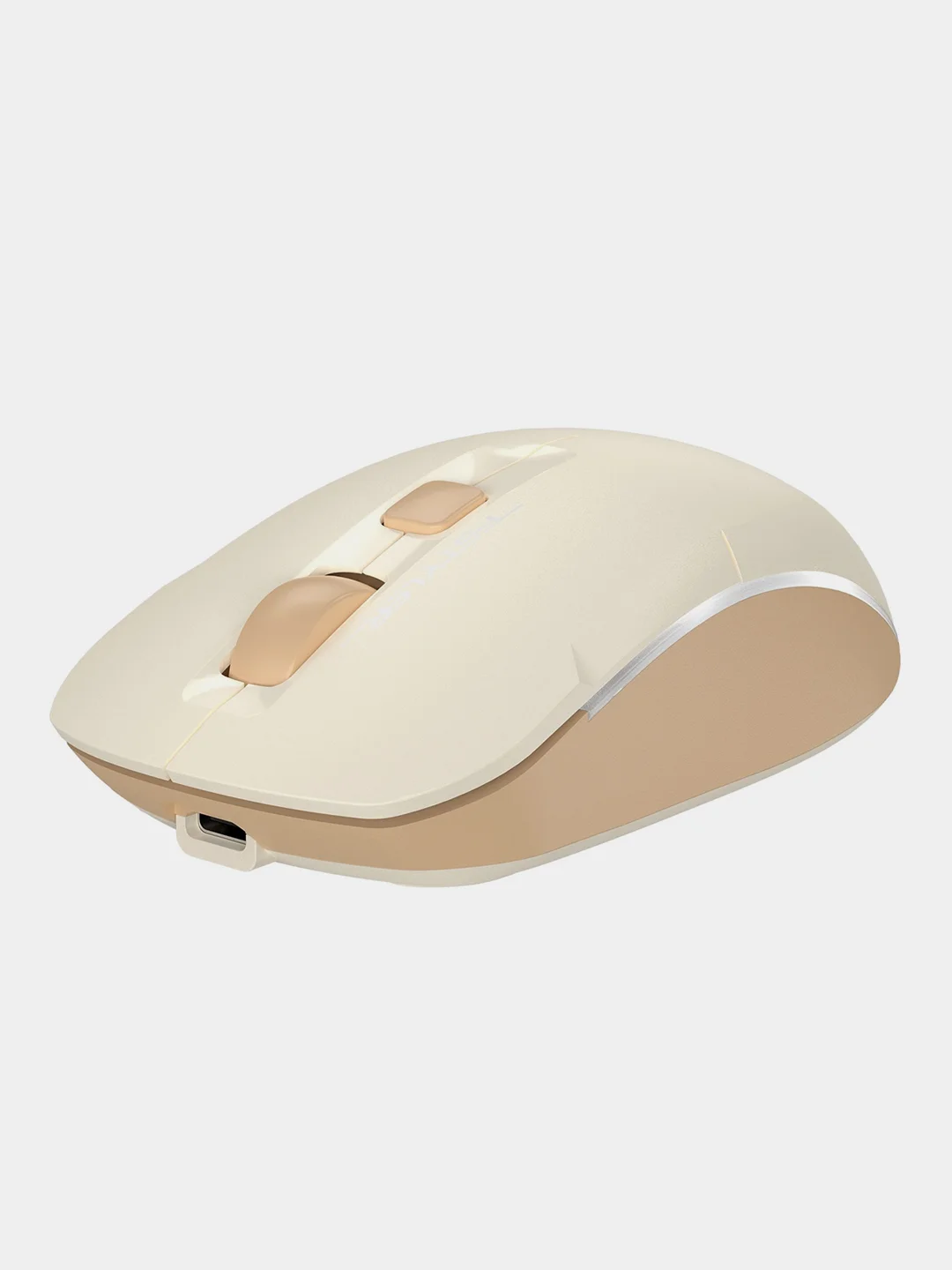 Бежевый беспроводная мышь A4Tech Fstyler FB26CS Air, 2000 dpi, BT/Radio