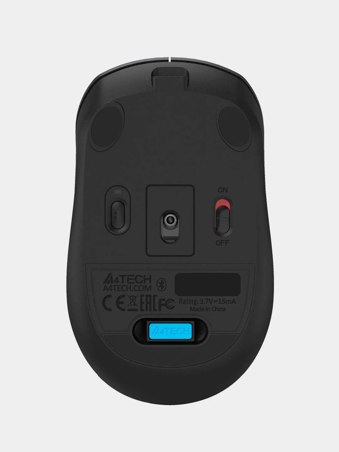 Серый беспроводная мышь A4Tech Fstyler FB26CS Air, 2000 dpi, BT/Radio