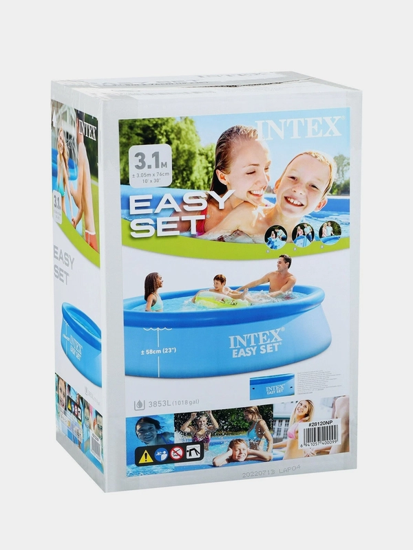 Бассейн надувной Easy Set Intex, 305 х 76 см, 3853 л, от 6 лет