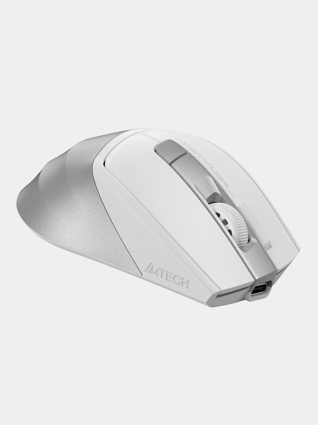 Серебряный беспроводная мышь A4Tech Fstyler FB45CS Air, 2000 dpi, BT/Radio, 7 кнопок