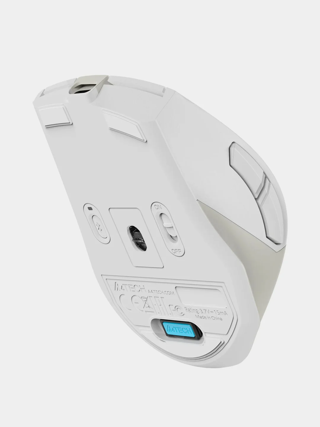 Бежевый беспроводная мышь A4Tech Fstyler FB45CS Air, 2000 dpi, BT/Radio, 7 кнопок