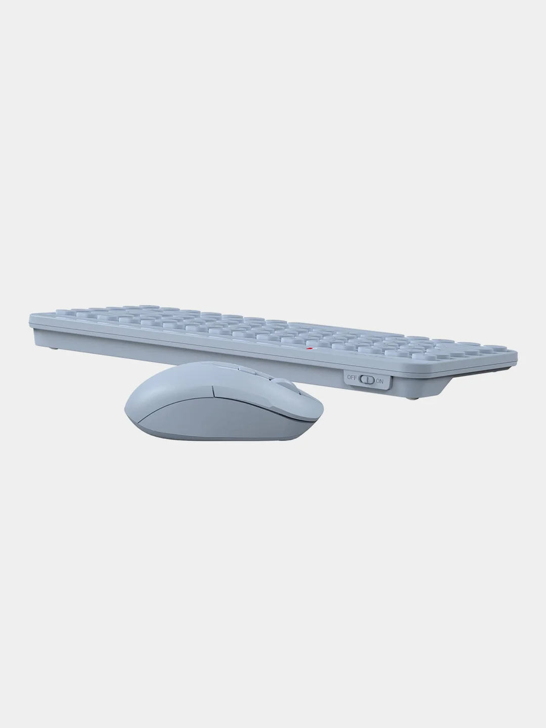 Голубой набор: клавиатура и мышь A4Tech Fstyler FG3200 Air, Slim, мультимедиа, беспроводной