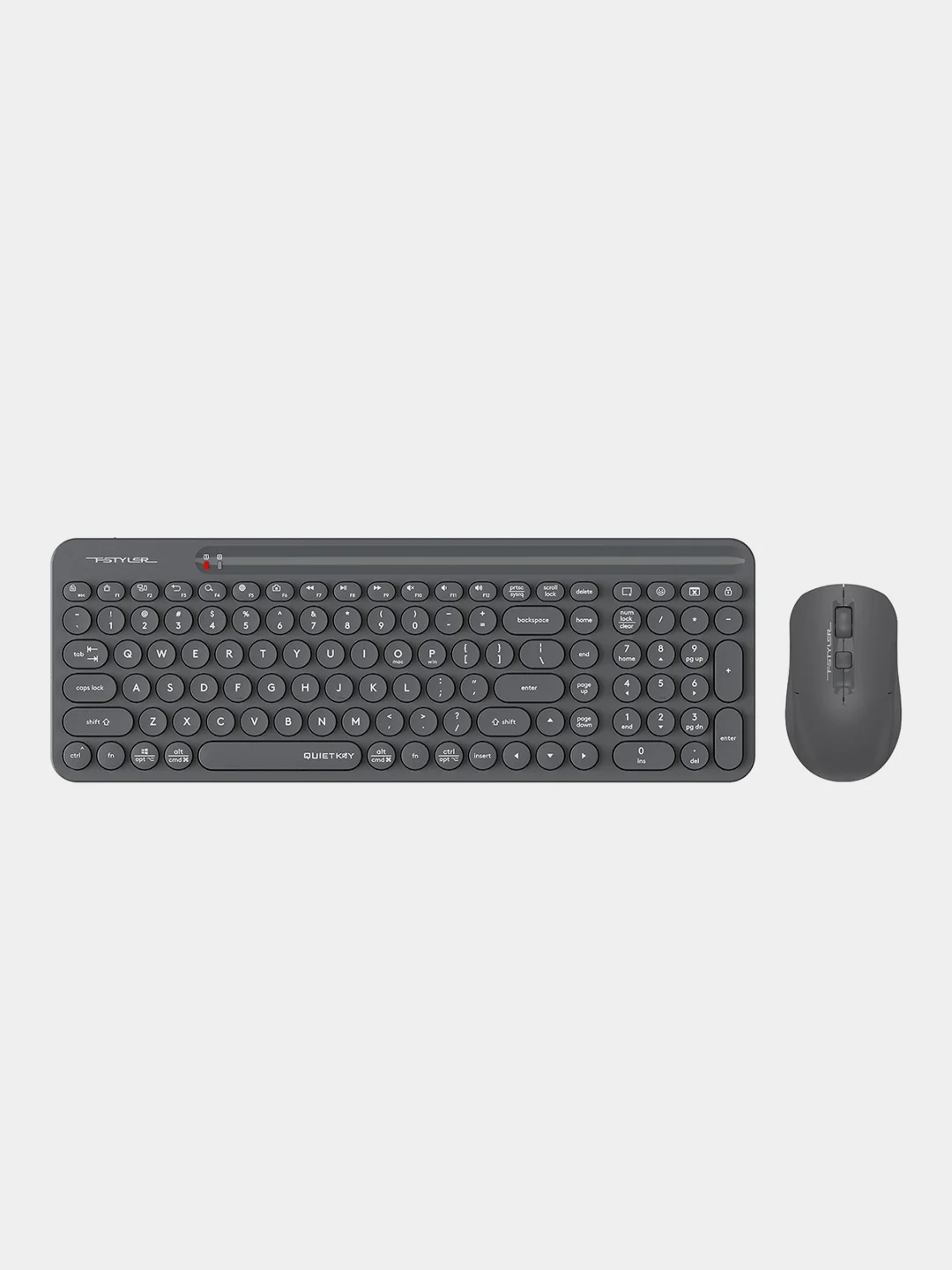 Голубой набор: клавиатура и мышь A4Tech Fstyler FG3300 Air, Slim, мультимедиа, беспроводной