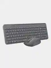 Голубой набор: клавиатура и мышь A4Tech Fstyler FG3300 Air, Slim, мультимедиа, беспроводной