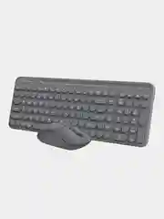 Голубой набор: клавиатура и мышь A4Tech Fstyler FG3300 Air, Slim, мультимедиа, беспроводной