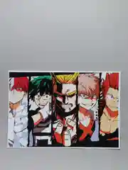 Желтый плакаты аниме Атака Титанов, Моя геройская академия. Atack on Titan, Boku no Hero academia