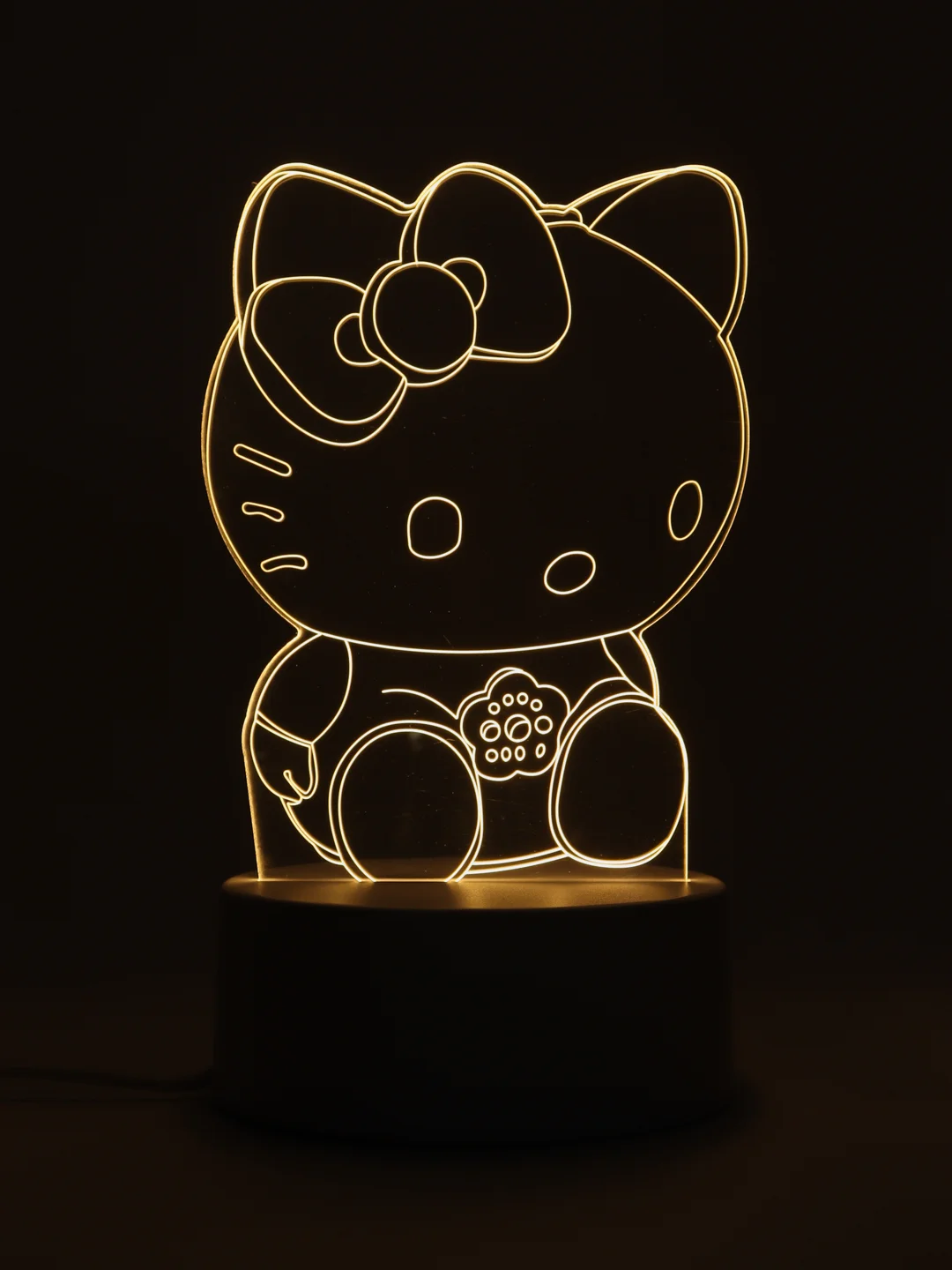 Горчичный светильник-ночник 3D светодиодный LED, подарок