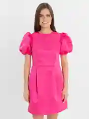 Розовый платье женское, атласное