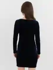 Индиго платье женское, вечернее