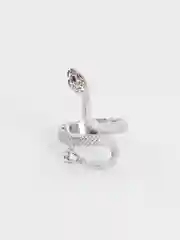 Серебряный кольцо "Змея" на Новый Год,  год Змеи