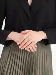 Серебряный кольцо Звук на Новый Год
