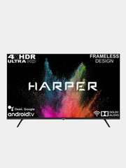 Телевизор Smart TV HARPER 65U770TS Android 11 (AOSP), диагональ экрана 65" гарантия 2 года